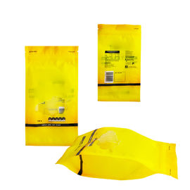 Zip lock back seal bag, printed zipper back seal bag for food packaging bag supplier