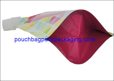 Stand up pouch with spout for Beverage, Spout Pouch For Fruit Juice Packing supplier