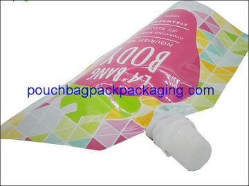 Stand up pouch with spout for Beverage, Spout Pouch For Fruit Juice Packing supplier