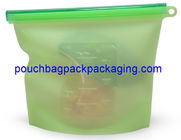 Silicone Food bag, Fresh vegetable Seal packing Bag, heat Resistant Food Storage Bag Contain 1500 ml supplier