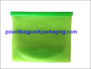 Silicon food bag for fresh food pack, reusable silicone microwave bag for storage 18 x 21 cm supplier