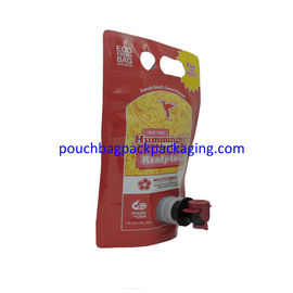 Plastic Wine Bag In Box, Food Packaging Bag, BIB Spout Pouch bag supplier