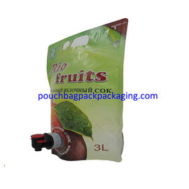 Plastic juice Bag In Box, Food Packaging Bag with spout, BIB Spout Pouch bag wholesale supplier