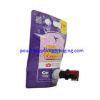 BIB spout bag, Liquid Soft Packaging Bags with spout for wine, oil or juice supplier
