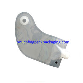 Popular dispenser spout pouch bag, BIB bag in box with Dispenser for wine or juice, irregular shape supplier