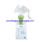 Food grade pp green adapters for breastmilk bag, connect pump directly supplier