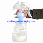 Blue pp adapter for breast milk storage bag, connect pump directly supplier
