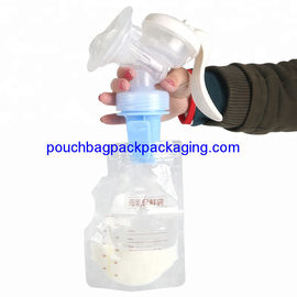 Blue pp adapter for breast milk storage bag, connect pump directly supplier