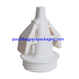 White pp ABS adapters for breast milk bag and pump, connect pump with bag together supplier