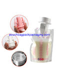 Breast milk storage bag adapter, pump adapter, colorful adapter BPA free supplier