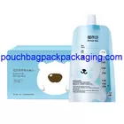 Spout Breast milk storage bag 200 ml , connect pump directly by adapters supplier