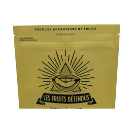 Biodegradable Kraft Food Bags Reusable Pouch Stand Up Bag compostable supplier