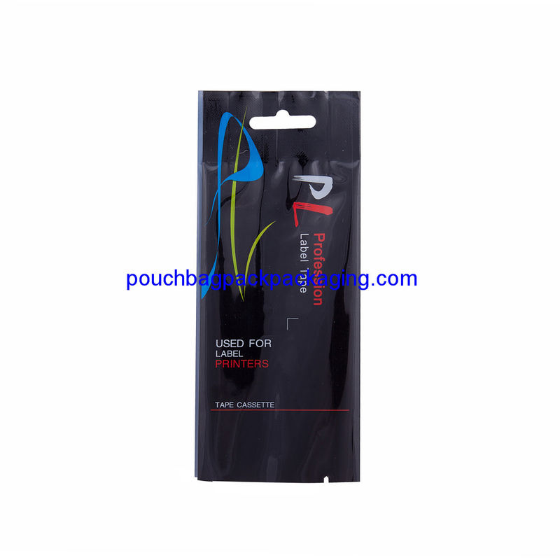Custom side gusset bag, bottom seal side gusset pouch with hanging hole supplier