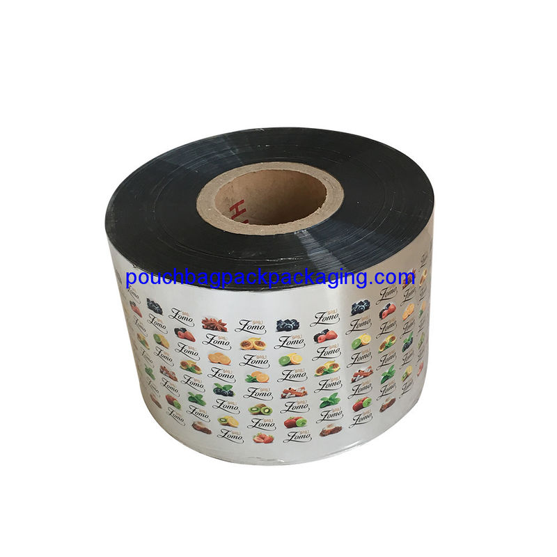 Non - Polluting Plastic Roll Film Color Aluminum Foil Laminated for Automatic Packing supplier