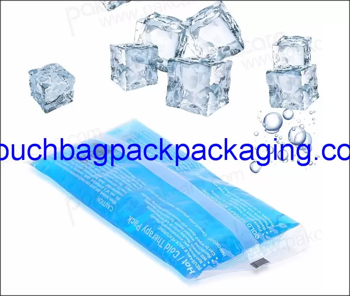 Popular cold pack bag, ice pack pouch bag, custom printing and size supplier