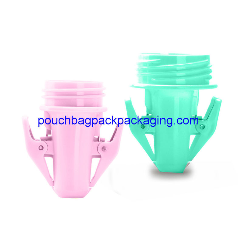 Breast milk storage bag adapter, pump adapter, colorful adapter BPA free supplier