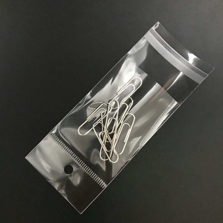 Custom Adhesive BOPP packaging bag, BOPP pack bag Adhesive strip supplier